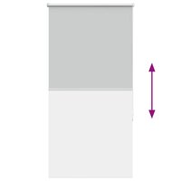 Rolgordijn verduisterend 65x175cm stofbreedte 60,7 cm polyester 9