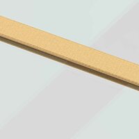 Schuifdeur 90x205 cm helder ESG-glas en aluminium goudkleurig 5