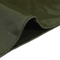 Zeil 650g / m&sup2; Olijf Groen 1,5 x 2,5 m Canvas met PVC-coating 6