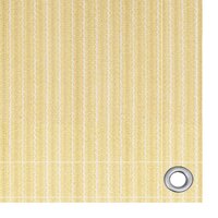 Balkonscherm 90x300 cm HDPE beige 3