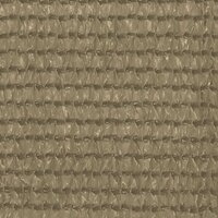 Balkonscherm 90x300 cm HDPE taupe 2