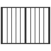 Hondenhek 2 pcs Zwart 80 x 60 cm Gegalvaniseerd staal 5
