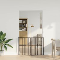 Hondenhek 2 pcs Zwart 60 x 80 cm Gegalvaniseerd staal 3