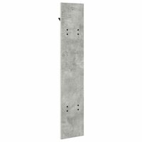 Wandgemonteerde kapstok Beton Grijs 20 x 1,5 x 100 cm 7