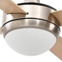 Plafondventilator met licht en afstandsbediening &Oslash; 130 cm 7