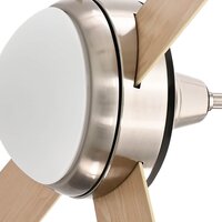 Plafondventilator met licht en afstandsbediening &Oslash; 130 cm 8