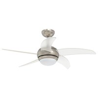 Plafondventilator met licht en afstandsbediening &Oslash; 110 cm 4