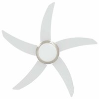 Plafondventilator met licht en afstandsbediening &Oslash; 110 cm Wit 6