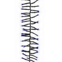 Lichtslinger cluster met 1000 LED&amp;apos;s blauw PVC 3