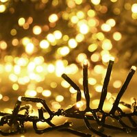 Lichtslinger cluster met 2000 LED&amp;apos;s warmwit PVC 4