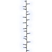 Lichtslinger compact met 3000 LED&amp;apos;s blauw 65 m PVC 3