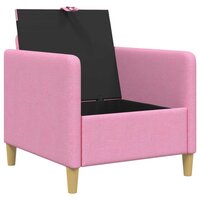 Bank met opslag Roze 72 x 78 x 87 cm Polyester 4