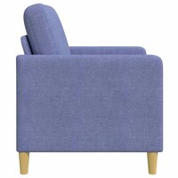 Bank met opslag Jeans Blauw 72 x 78 x 87 cm Polyester 5