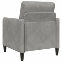 Bank met opslag Lichtgrijs 72 x 78 x 87 cm Polyester 6