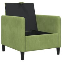 Bank met opslag Lichtgroen 72 x 78 x 87 cm Polyester 4