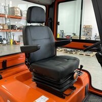 Tractorstoel met ophangingsysteem Zwart 56 x 57 x 87 cm 3