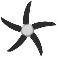 Plafondventilator met licht en afstandsbediening &Oslash; 110 cm Zwart 6