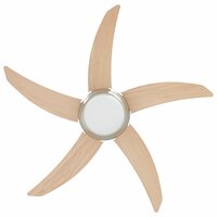Plafondventilator met licht en afstandsbediening &Oslash; 110 cm 6