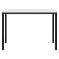 Eettafel Wit 110 x 55 x 75 cm Massief grenenhout 5