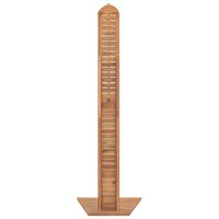 Buitendouche 70x75x204 cm massief teakhout 5