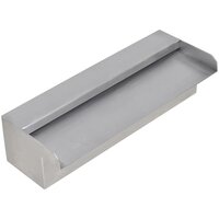 Zwembadwaterval rechthoekig 30 cm roestvrij staal 2