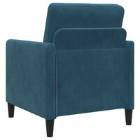 Bank met opslag Blauw 72 x 78 x 87 cm Polyester 6