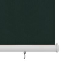 Rolgordijn voor buiten 100x140 cm HDPE donkergroen 4