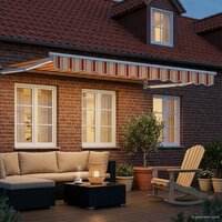 Elektrisch Uittrekbaar Zonnescherm Multikleur 2,5 x 2 m 3