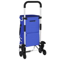 Boodschappentrolley Blauw 47 x 39 x 100,5 cm Oxford stof 10