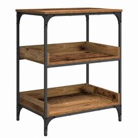 Keukentrolley Oud Hout 60 x 41 x 80.5 cm Bewerkt hout 5