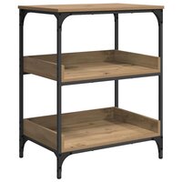 Keukentrolley Artisan Eiken 60 x 41 x 80.5 cm Bewerkt hout 5