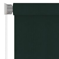 Rolgordijn voor buiten 220x140 cm HDPE donkergroen 3