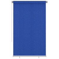 Rolgordijn voor buiten 140x230 cm HDPE blauw 2
