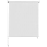 Rolgordijn voor buiten 120x230 cm wit 2