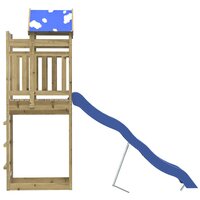Speelhuis ge&iuml;mpregneerd grenenhout 5