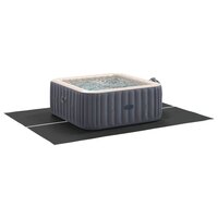 Zwembad Grondzeil Zwart 300 x 220 x 0,1 cm Niet-geweven Stof 3