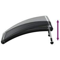 Zwembadverwarmingspaneel solar gebogen 110x65 cm 8
