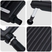 Zwembadverwarmingspaneel solar gebogen 110x65 cm 11