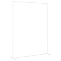 Trouwrand Wit 150 x 49,5 x 200 cm Staal 5