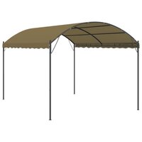 Prieel 180 g/m&sup2; 4x3x2,6 m taupe 2