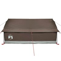 Tent 2-persoons waterdicht bruin 8