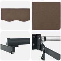 Elektrisch Uittrekbaar Zonnescherm Taupe 6