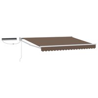 Elektrisch Uittrekbaar Zonnescherm Taupe 2
