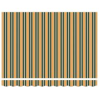 Vervangingsdoek voor zonnescherm Groen en geel 2,5 x 2 m 5
