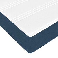 Boxspringbed met matras Blauw 80 x 200 cm Stof 10