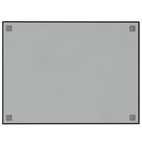 Magneetbord wandgemonteerd 80x60 cm&nbsp;gehard glas zwart 4