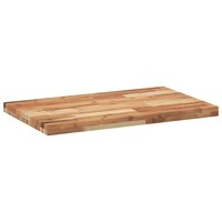 Bureaublad met olieafwerking 100x50x4 cm massief acaciahout 7