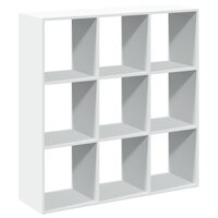 Kamerscherm / boekenkast 102x29x103,5 cm bewerkt hout wit 6