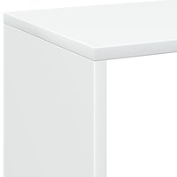 Kamerscherm / boekenkast 102x29x103,5 cm bewerkt hout wit 8
