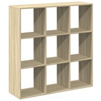 Kamerscherm / boekenkast 102x29x103,5 cm hout sonoma eikenkleur 6